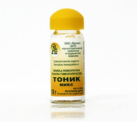 Гранулы гомеопатические «Тоник-микс»10гр.