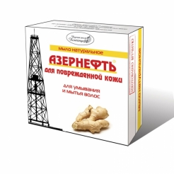 Мыло натуральное «Азернефть®-Нафталан для поврежденной кожи» 95 гр.